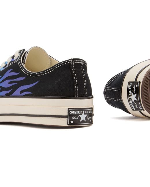 Converse Chuck Taylor 1970S Ox Flames Sneaker in Blue | Lyst