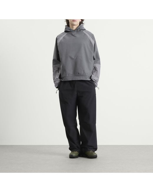 Nike Gray Tech Shori Utility Hoodie for men