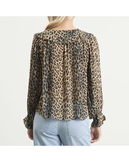 Rixo Green Milia Top