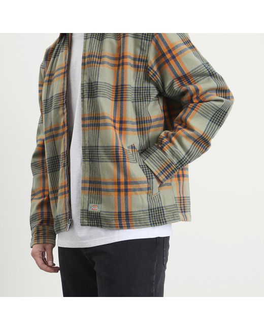 Dickies Green Petersburg Shacket for men