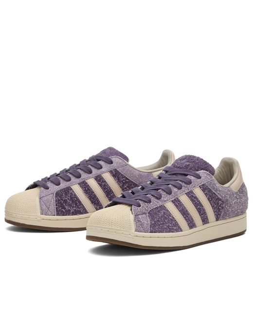 Adidas Purple Superstar Ii Sneaker for men