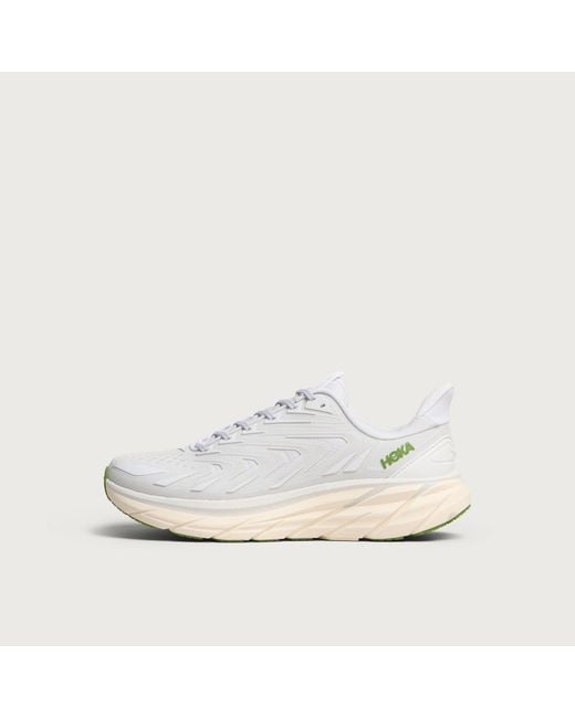 Hoka One One White Clifton Utl Sneaker for men