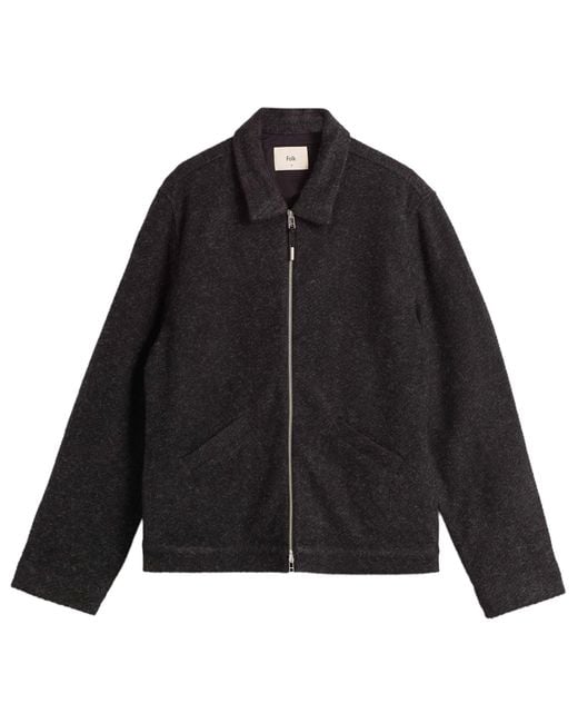 Folk Black Signal Blouson for men