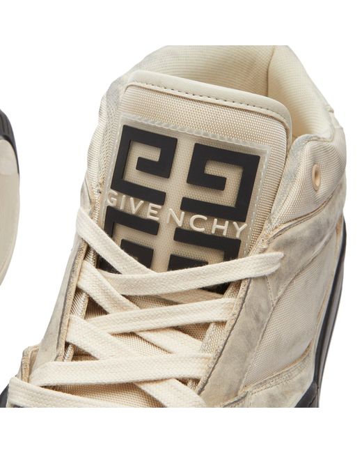 Givenchy White New Line Mid Sneakers for men