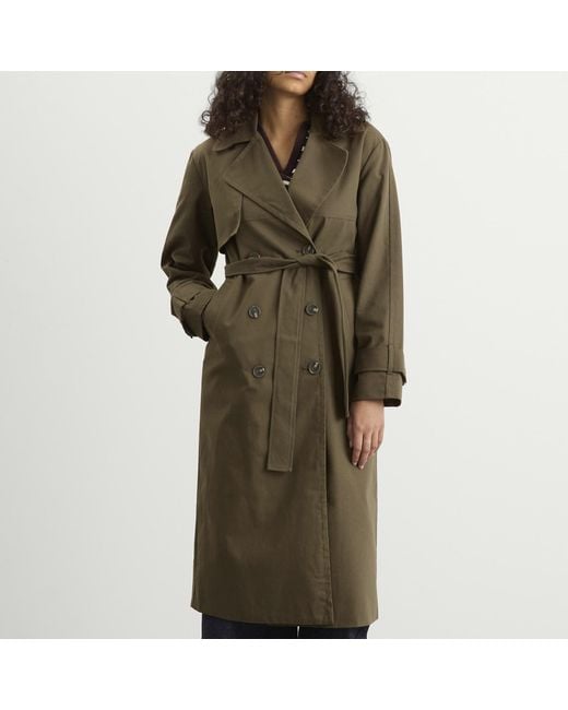 4th & Reckless Green Tabi Trench Coat