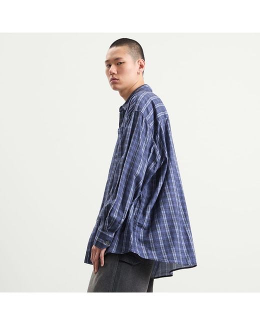 Our Legacy Blue Borrowed Shirt for men