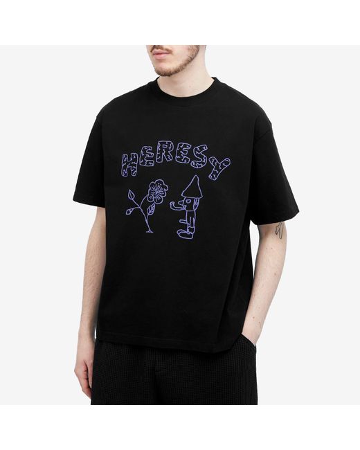 Heresy Black Naturist T-shirt for men