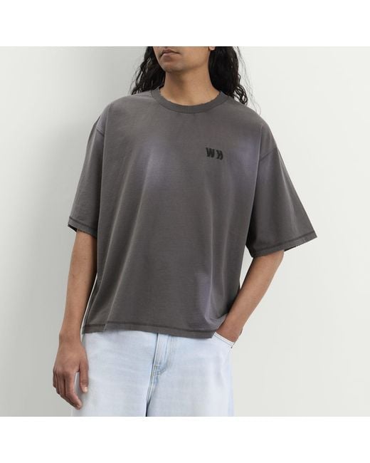 Won Hundred Gray Houston Sun T-Shirt for men