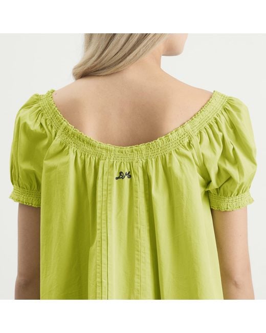 Damson Madder Yellow Jayne Mini Dress