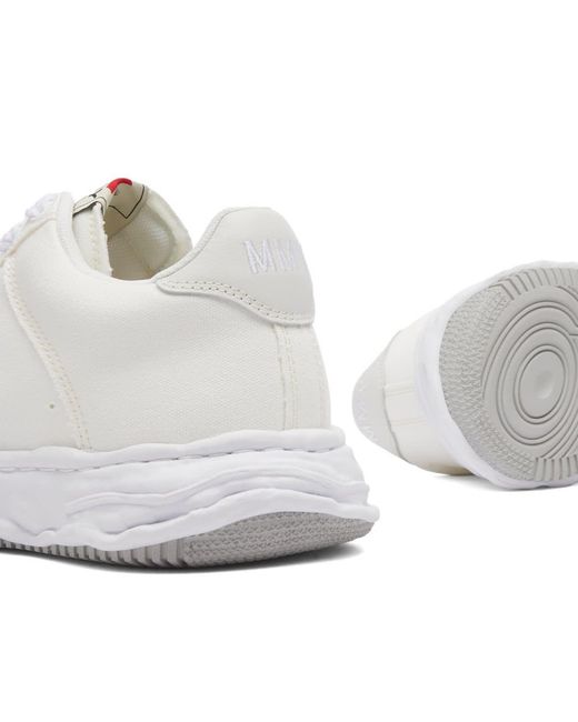 Maison Mihara Yasuhiro White Wayne Original Low Leather Sneaker