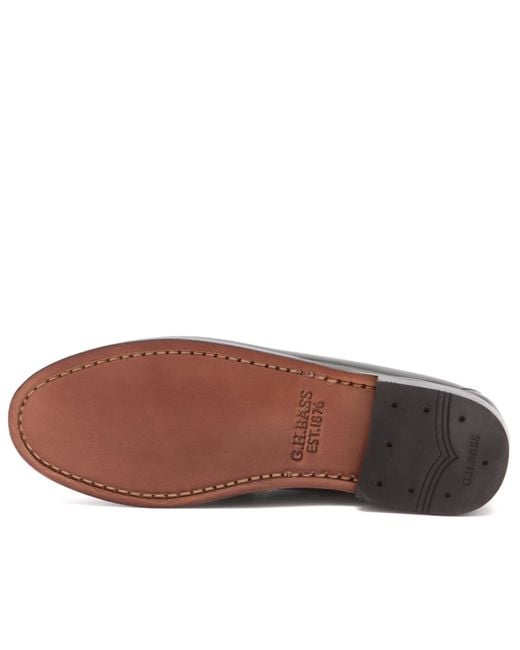 G.H.BASS Black Penny Loafer