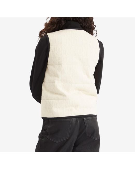Moncler Natural Quilted Vest