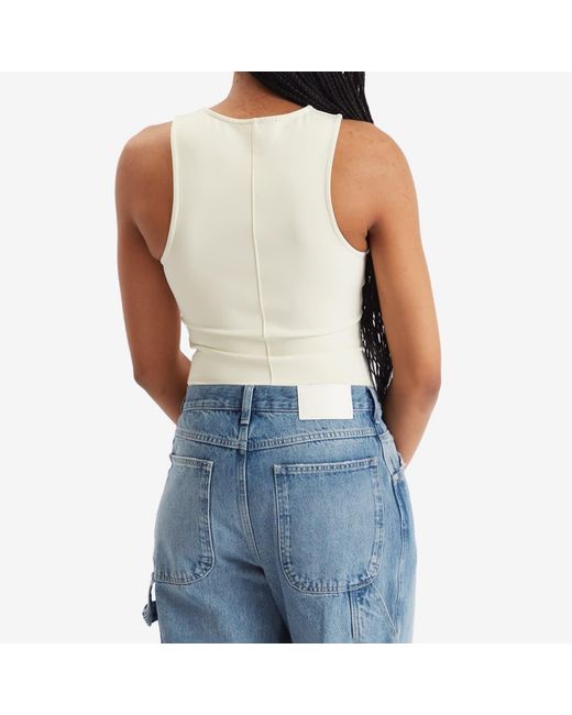 Represent White Control Bodysuit
