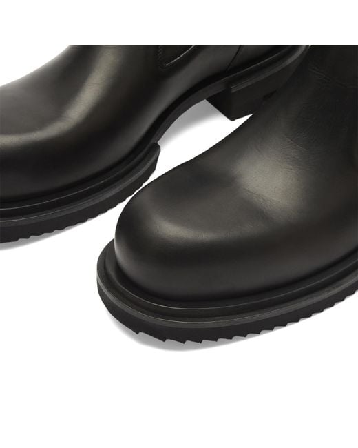 Rick Owens Black Gabe Beatle Boot for men