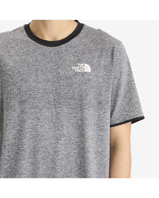 The North Face Gray Valday Tech T-Shirt for men