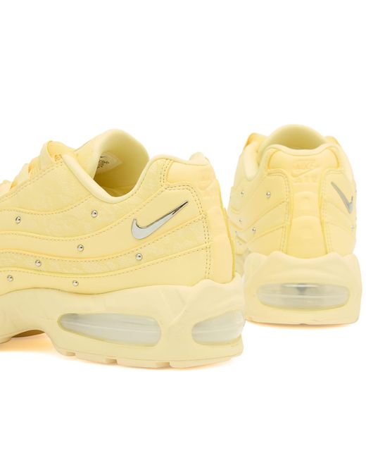 Nike Yellow Air Max 95 "Big Bubble" Sneaker