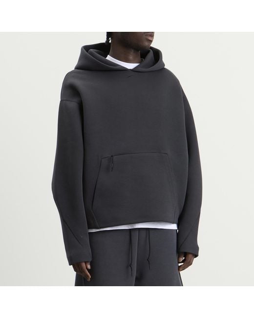 Nike Black Tech Pullover Hoodie for men