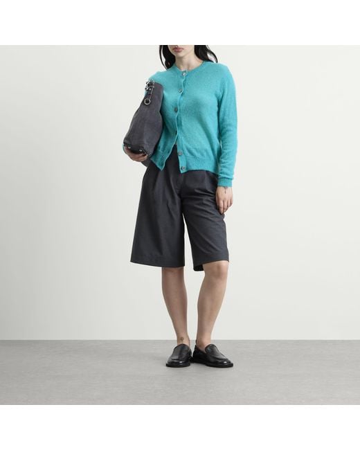 Studio Nicholson Blue Callen Cardigan