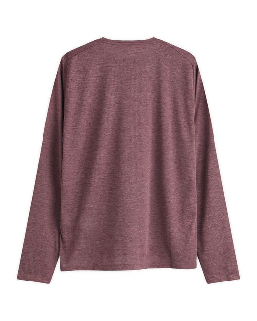 New Balance Purple Athletics Long Sleeve