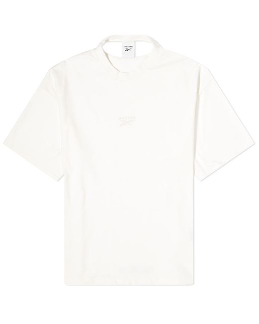 BOTTER White X Reebok Trompe L'Oeil T-Shirt