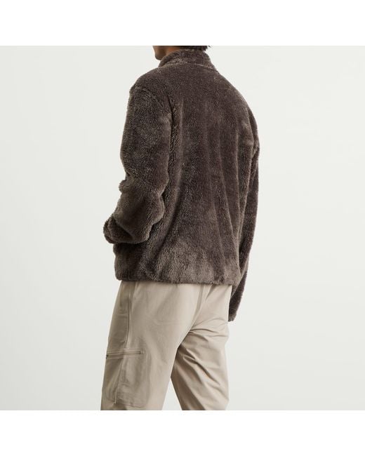 Hiking Patrol Green Adapt Plush Fleece Jacket for men