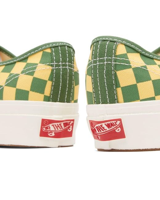Vans Green Lx Authentic 44 Sneaker