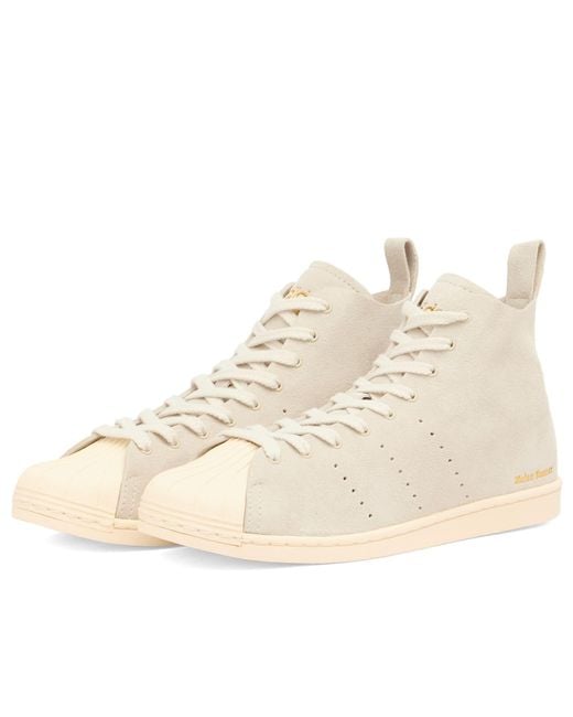 Adidas Natural X Wales Bonner Superstar Hi