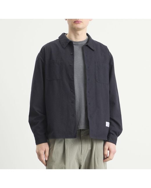 Thisisneverthat Black Windstopper Check Shirt for men