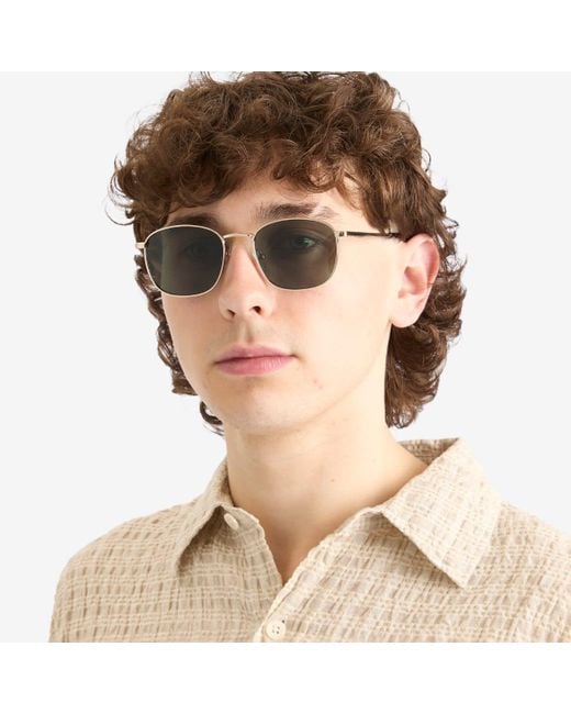Le Specs Gray Neptune Deux Sunglasses