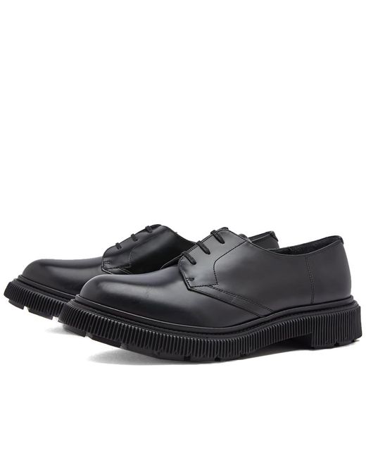 Adieu Black Type 132 Commando Sole Derby Shoe for men