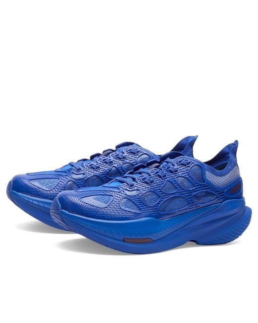 Hoka One One Blue U Mach X Caged Sneaker