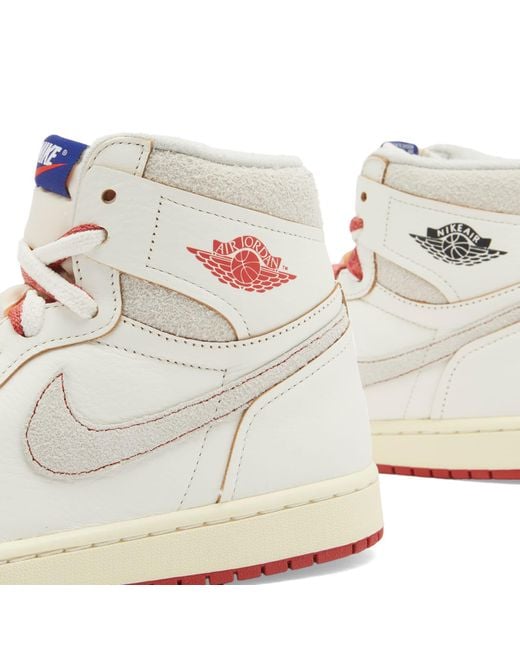 Nike White 1 Retro Hi Og W Sneaker