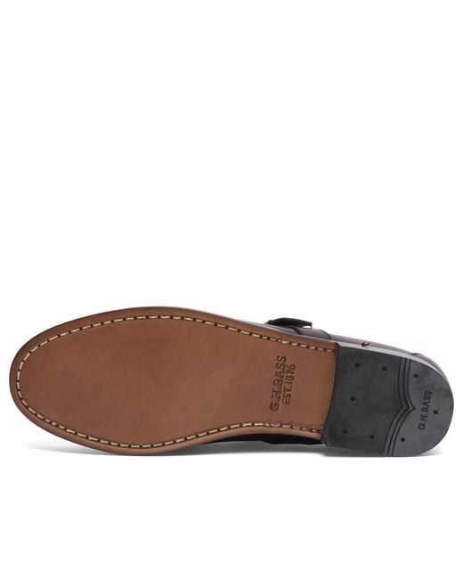 G.H.BASS Brown Mary Jane Loafers