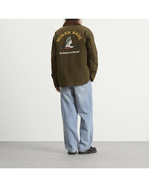 Human Made Green Hunting Jacket for men