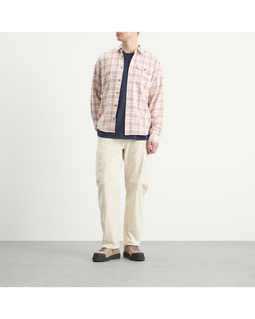 Patagonia Natural Lightweight Fjord Flannel Shirt for men