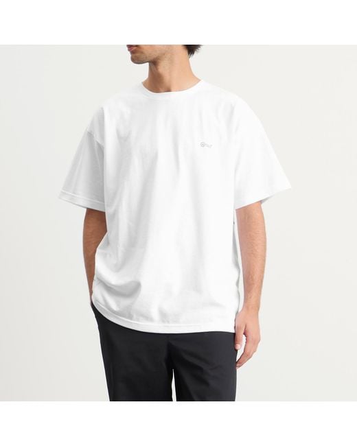 (w)taps White Dot Sight T-Shirt for men