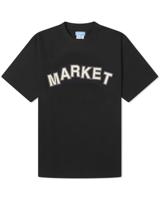 Market Black Community Garden T-Shirt for men