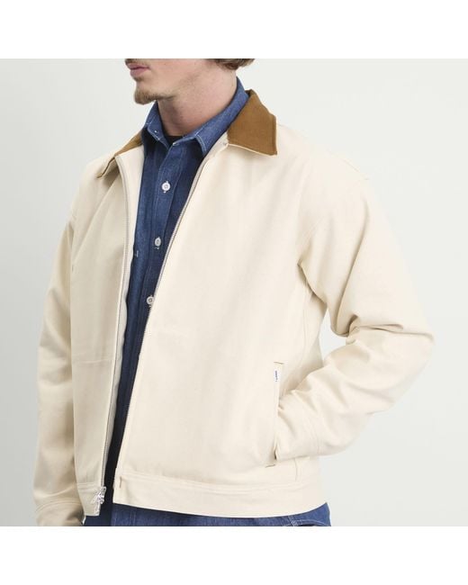 Randy's Garments Natural Randy's Garments Inc. Station Jacket for men