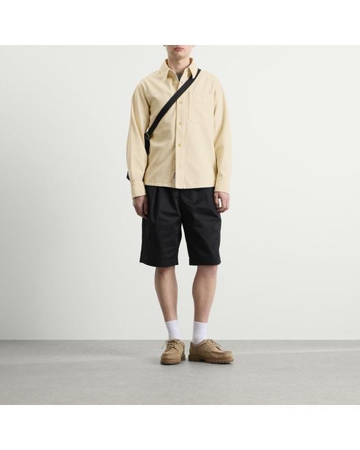 A.P.C. Natural A.P.C Surchiemise Basile Logo Shirt for men
