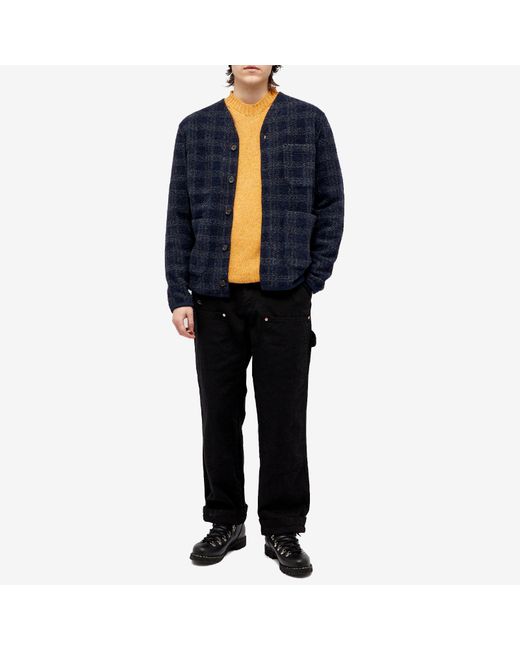 COUNTRY OF ORIGIN Yellow Supersoft Seamless Crew Knit for men
