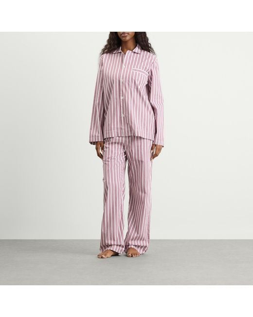 Tekla Pink Sleep Shirt