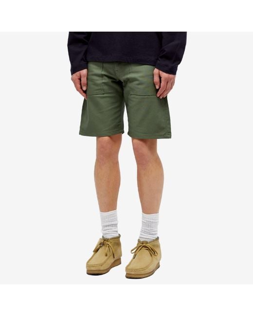 Stan Ray Green Fatigue Shorts for men