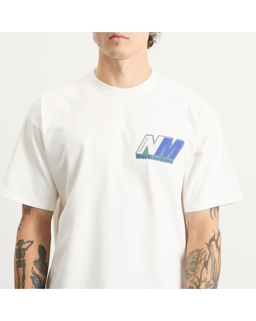 Napapijri White X Martine Rose Logo T-Shirt for men