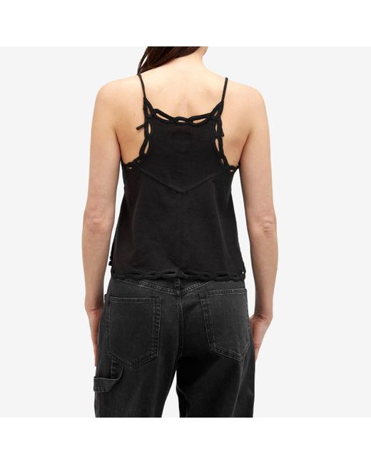 Isabel Marant Black Tomeki Vest Top