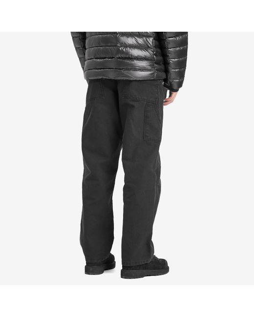 The North Face Black Cedar Canvas Work Trousers for men