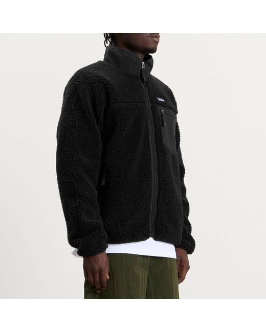 Patagonia Black Classic Retro-X Jacket for men