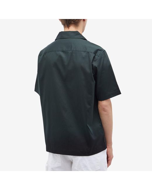 Fred Perry Black Ombre Vacation Shirt for men