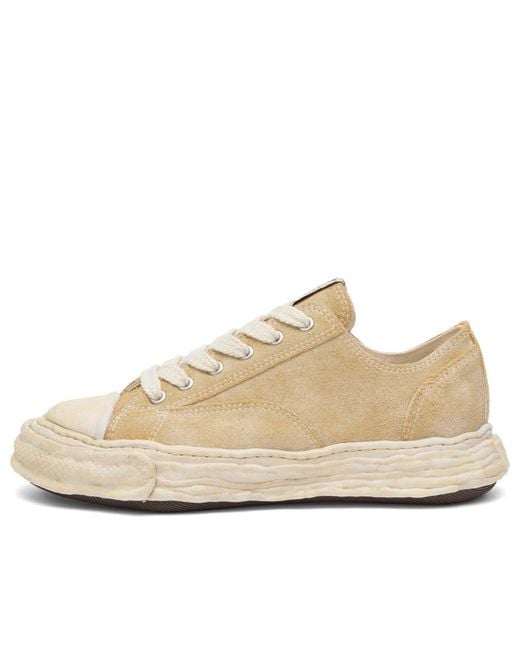 Maison Mihara Yasuhiro Natural Peterson 23 Vintage Suede Low-Top for men