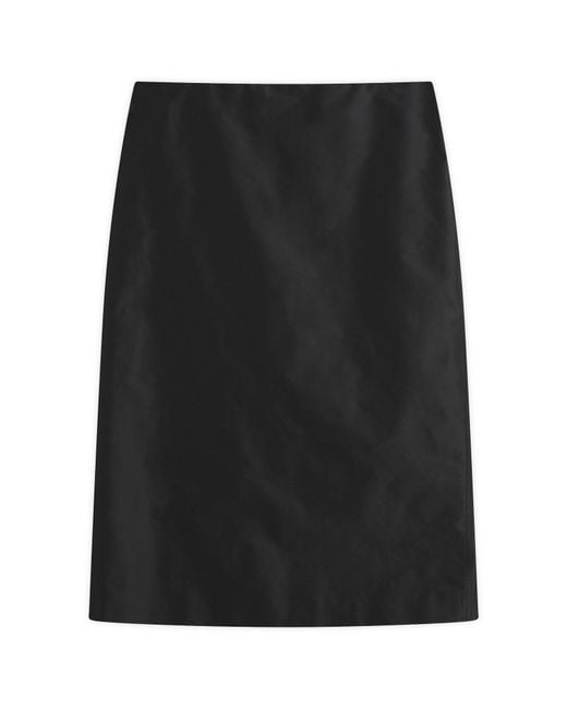 Jil Sander Black High Waist Skirt