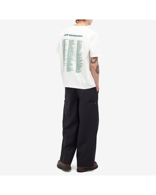 Bode Blue Trailhead T-Shirt for men